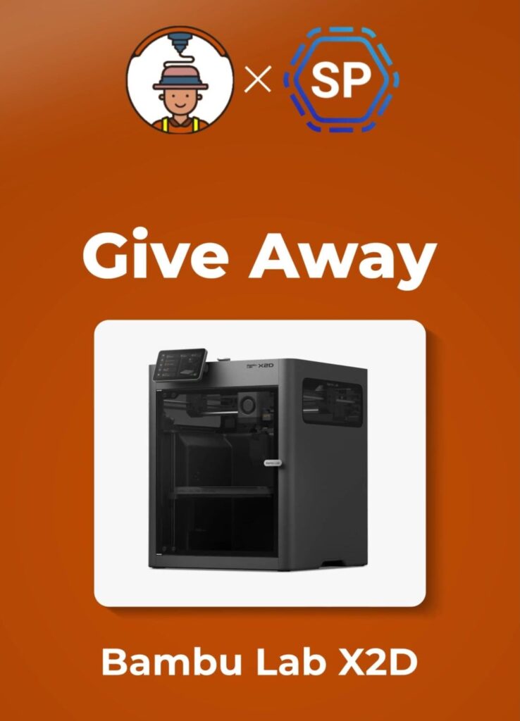 3D Farmers x SimplyPrint giveaway: win a Bambu Lab X2D